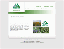 Tablet Screenshot of agro.mebrom.com